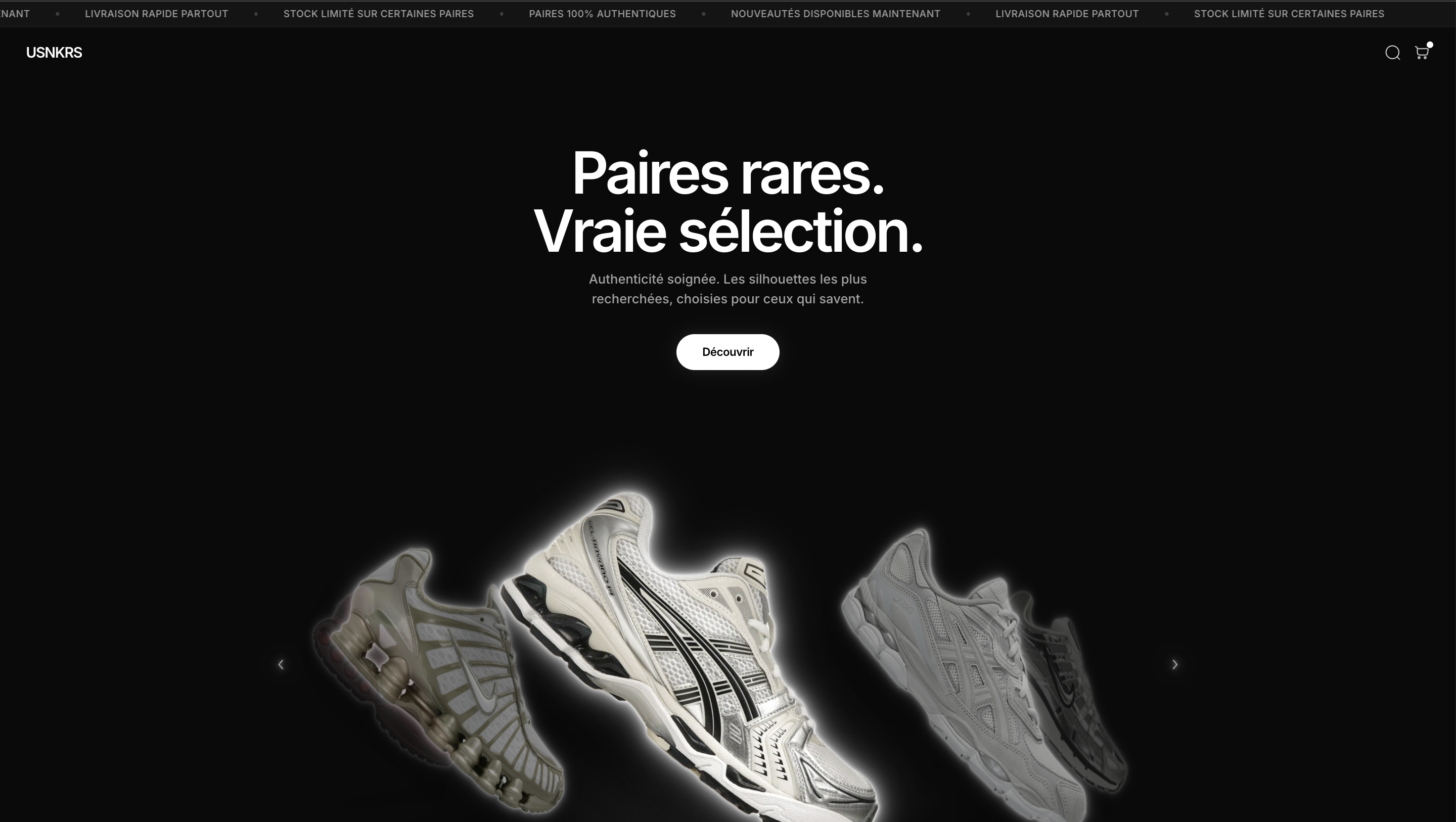 uniquesneakeers project preview